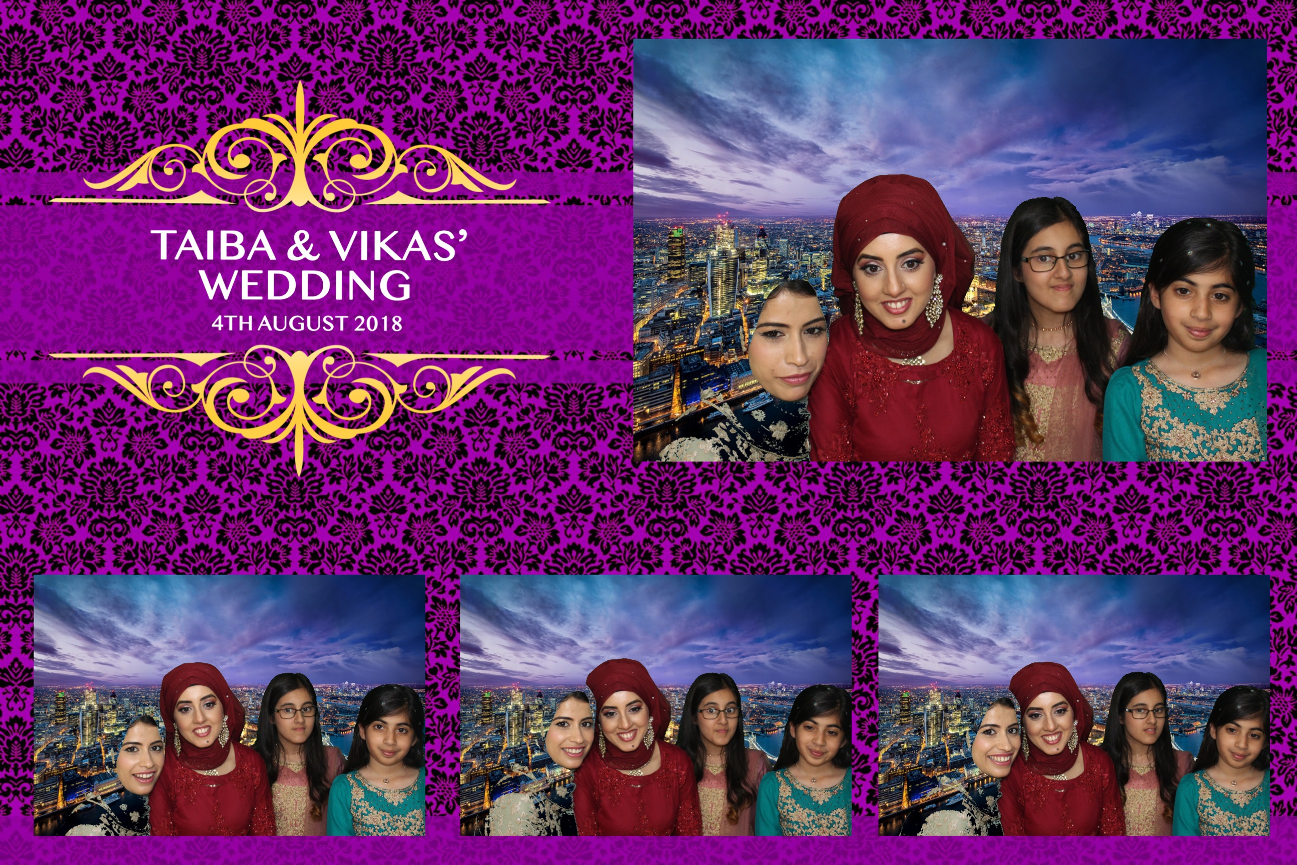 Taiba & Vikas | View more photos from the event at images.mobile-photo-booth.com/u/MobilePhotoBoothUK/Taiba-Vikas